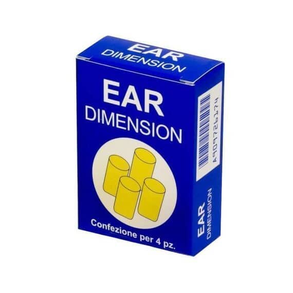 Ear Dimension Tappo Auricolare in Spugna 4 Pezzi | Acquista Online su Farmaclick