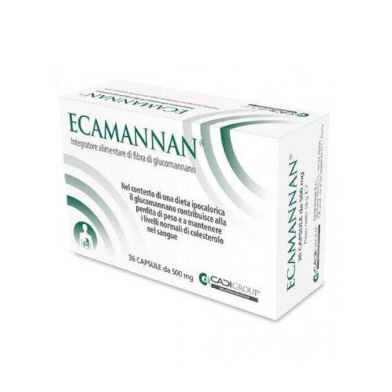 Ecamannan 36 Capsule 500 Mg | Acquista Online su Farmaclick
