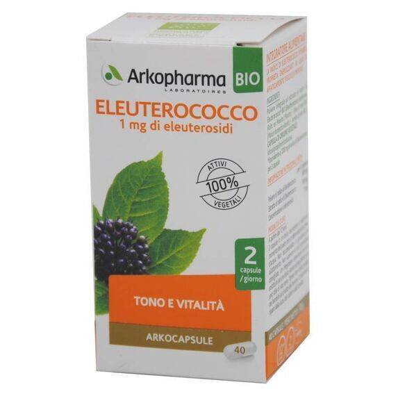 Arkopharma Bio Eleuterococco 1 Mg di Eleuterosidi 40 Arkocapsule | Acquista Online su Farmaclick