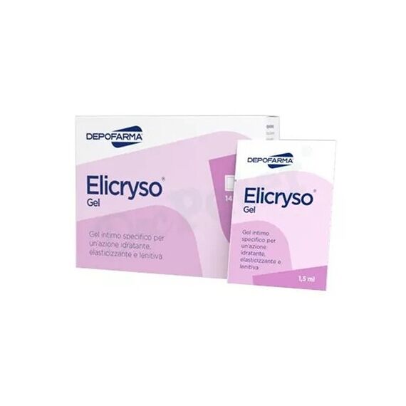 Elicryso Gel Intimo Idratante Elasticizzante e Lenitivo 14 Bustine da 1,5 Ml | Acquista Online su Farmaclick