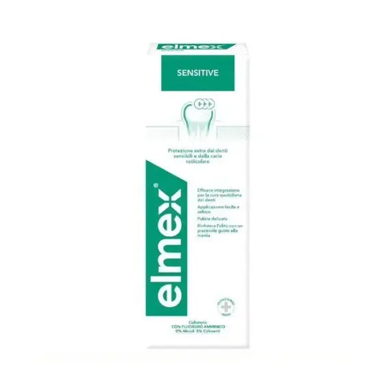 Elmex Collutorio Sensitive 400 Ml con Fluoro Amminico | Acquista Online su Farmaclick