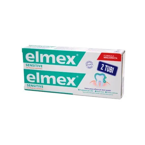 Elmex Sensitive Dentifricio Bitubo 2x75 Ml | Acquista Online su Farmaclick