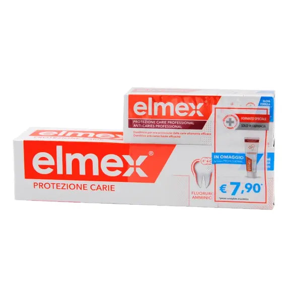 Elmex Dentifricio Protezione Carie 100 Ml+omaggio Dentifricio Professionale 20 Ml | Acquista Online su Farmaclick