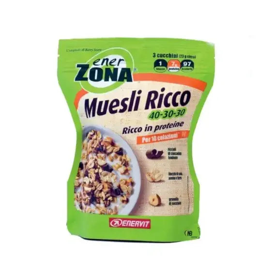 Enerzona Muesli Ricco 40-30-30 230 Grammi | Acquista Online su Farmaclick