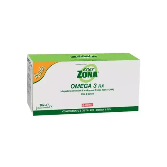 Enerzona Omega 3 Rx Liquido Integratore di Acidi Grassi Omega 3 5 Flaconcini | Acquista Online su Farmaclick