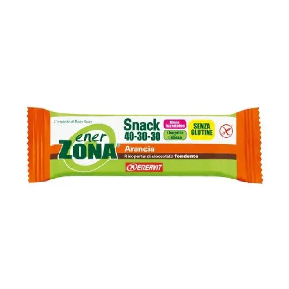 Enerzona Snack 40-30-30 Barretta Al Gusto Arancia e Cioccolato Fondente 27 Grammi | Acquista Online su Farmaclick