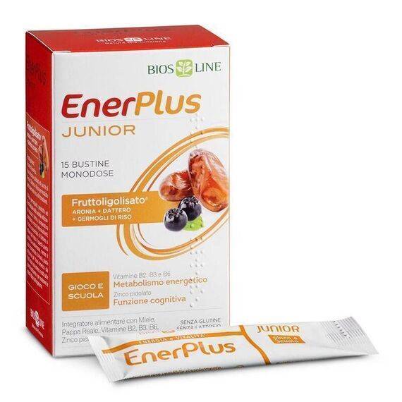 Bios Line Enerplus Junior Integratore per le Funzioni Cognitive 15 Bustine | Acquista Online su Farmaclick