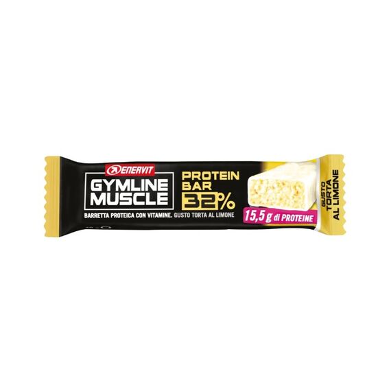 Enervit Gymline Muscle Barretta Limone 30% | Acquista Online su Farmaclick