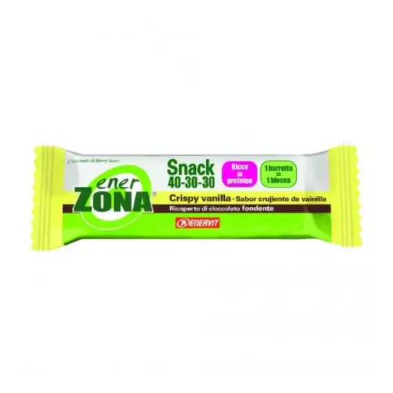 Enerzona Snack 40-30-30 Barretta Crispy Vanilla 27 Grammi | Acquista Online su Farmaclick