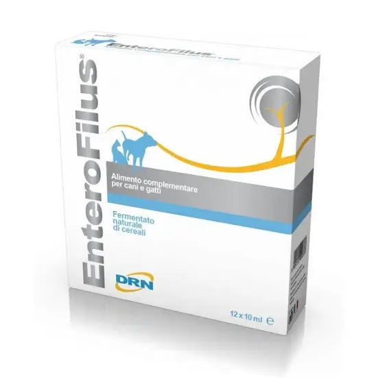 Enterofilus Mangime Complementare per Cani e Gatti 12x10 Ml | Acquista Online su Farmaclick