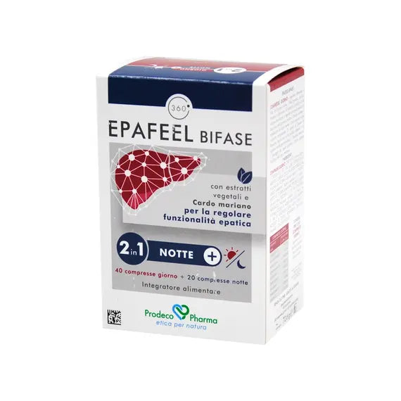 Epafeel Bifase Integratore Fegato 40 Compresse | Acquista Online su Farmaclick