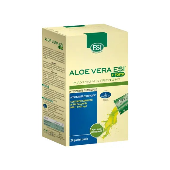 Esi Aloe Vera + Forte Puro Succo Fresco 24 Pocket Drink | Acquista Online su Farmaclick