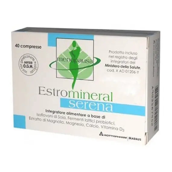 Estromineral Serena Integratore per la Menopausa 40 Compresse | Acquista Online su Farmaclick