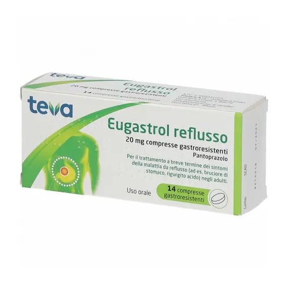 Eugastrol Reflusso 14 Compresse 20 Mg | Acquista Online su Farmaclick