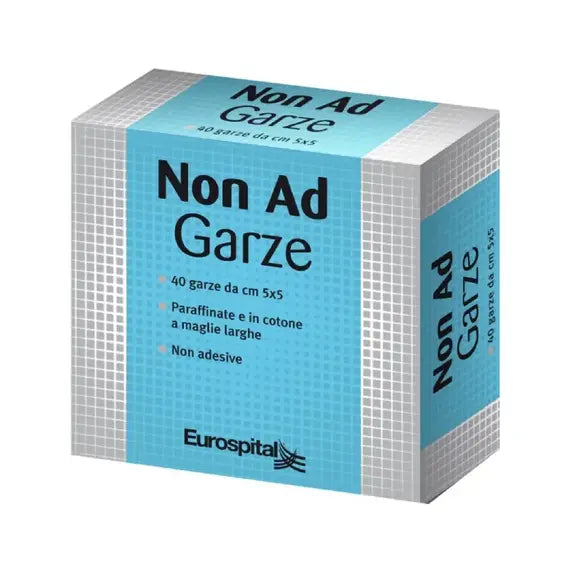 Eurospital Garza Paraffinata 5x5 Cm 40 Pezzi | Acquista Online su Farmaclick