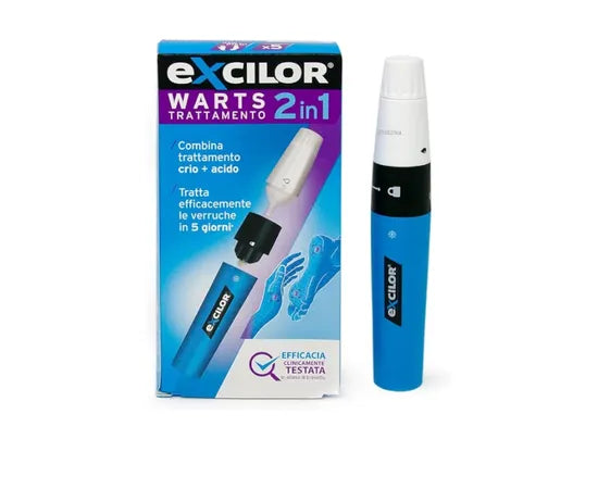 Excilor Warts Trattamento 2 In 1 Per La Cura Delle Verruche 5 Applicatori