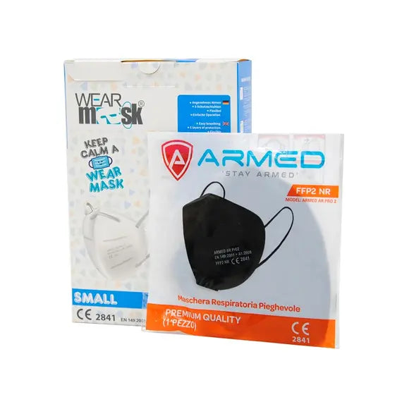 Wear Mask Mascherine Ffp2 Colore Nero 10 Pz | Acquista Online su Farmaclick