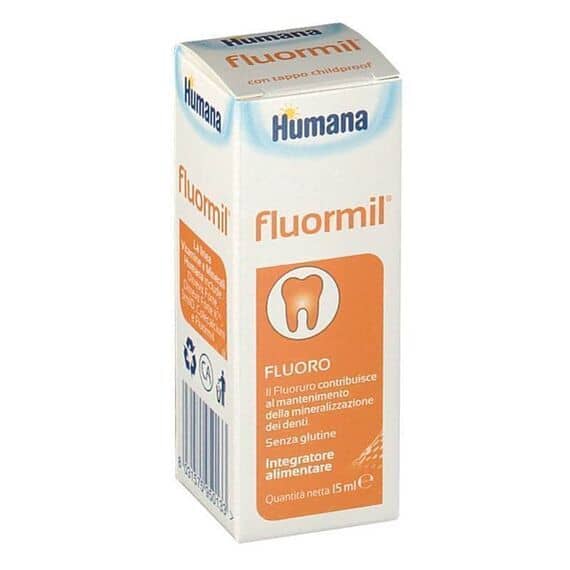 Humana Fluormil Integratore Alimentare a Base di Fluoro 15 Ml | Acquista Online su Farmaclick