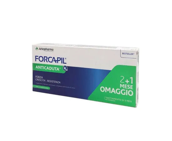 Arkopharma Forcapil Anticaduta Nahrungsergänzungsmittel für die Haare 3X30 Tabletten