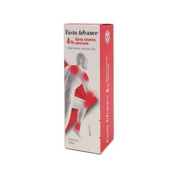 Fastuadvance 4% Spray Cutaneo 25 G | Acquista Online su Farmaclick