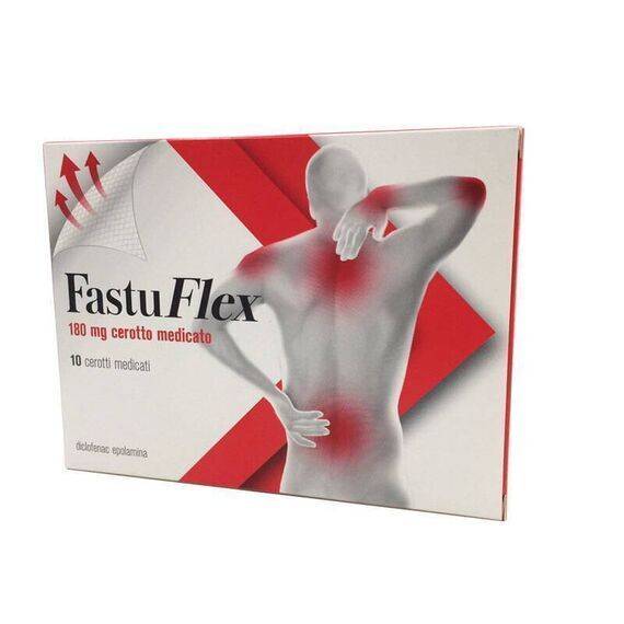 Fastuflex 180mg 10 Cerotti Medicati 10x14cm | Acquista Online su Farmaclick