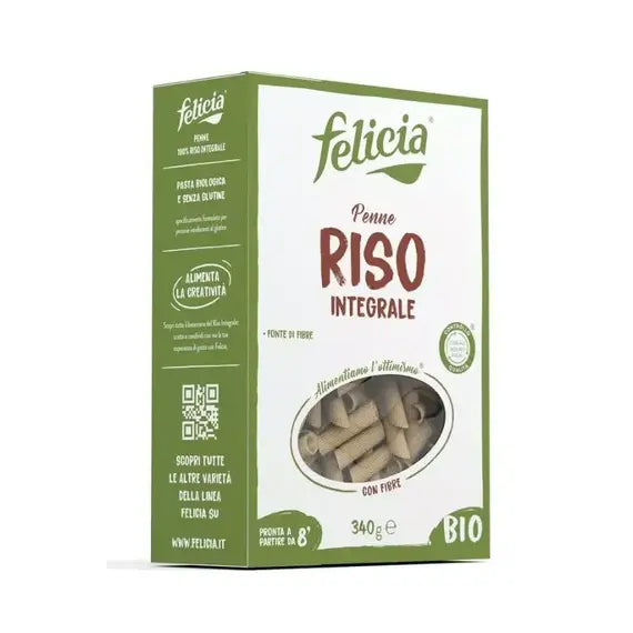Felicia Bio Penne Riso Integrale 340 G | Acquista Online su Farmaclick