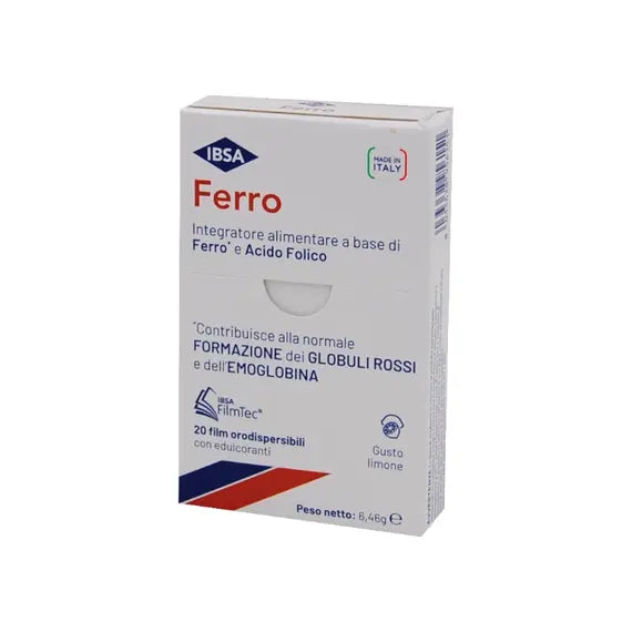 Ibsa Ferro Integratore 20 Film Orosolubili | Acquista Online su Farmaclick
