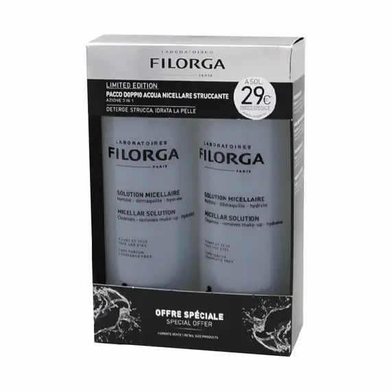 Filorga Duo Micellare Struccante 2 X 400 Ml | Acquista Online su Farmaclick