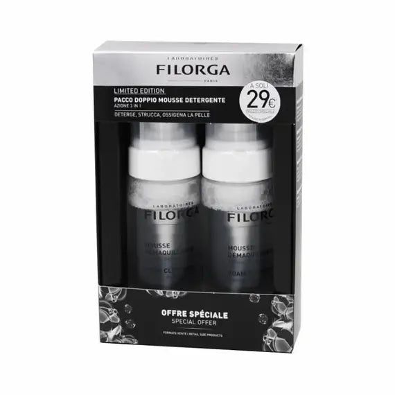 Filorga Duo Mousse Detergente 2 X 150 Ml | Acquista Online su Farmaclick