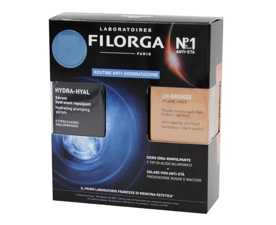 Cofanetto Filorga Solare Hydra e UV Bronze Face