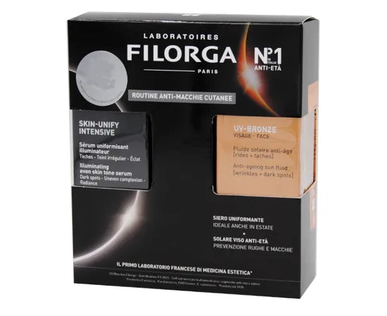 Cofanetto Solare Filorga Skin-unify intenive e UV-Bronze viso