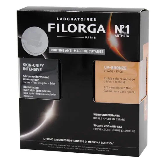Cofanetto Solare Filorga Skin-unify Intenive e Uv-bronze Viso | Acquista Online su Farmaclick