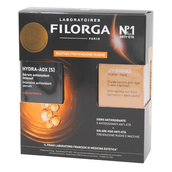 Cofanetto Solare Filorga Hydra Aox e Bronze Face | Acquista Online su Farmaclick