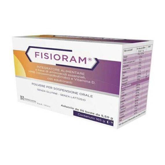 Fisioram Integratore Alimentare di Amminoacidi e Vitamine 30 Bustine | Acquista Online su Farmaclick