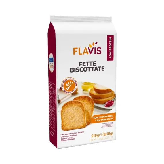 Flavis Fette Biscottate Aproteiche 300 G | Acquista Online su Farmaclick