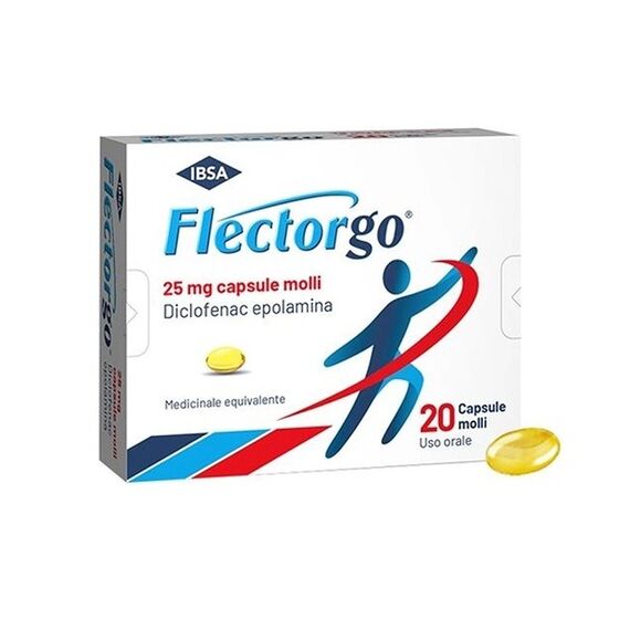 Flectorgo 20 Capsule 25mg | Acquista Online su Farmaclick
