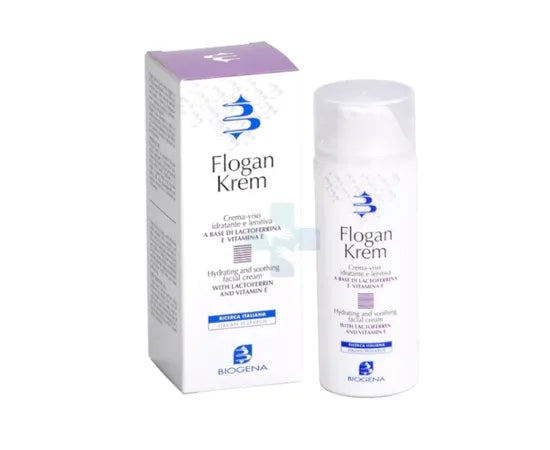Biogena Flogan Krem Crema Viso Lenitiva Idratante 50 Ml
