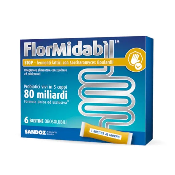 Flormidabil Immuno Integratore di Fermenti Lattici Vivi 70 Miliardi 10 Bustine Orosolubili | Acquista Online su Farmaclick