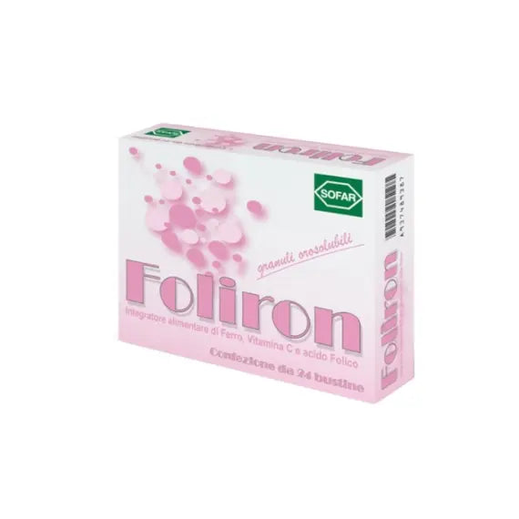 Foliron Integratatore 24 Bustine 2 Grammi | Acquista Online su Farmaclick