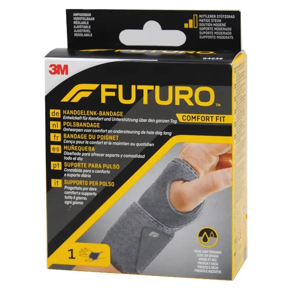 Futuro Comfort Fit Supporto per il Polso Regolabile 1 Pezzo | Acquista Online su Farmaclick