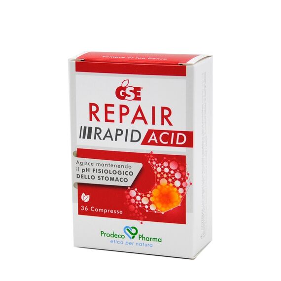 Gse Prodeco Repair Rapid Acid 36 Compresse | Acquista Online su Farmaclick