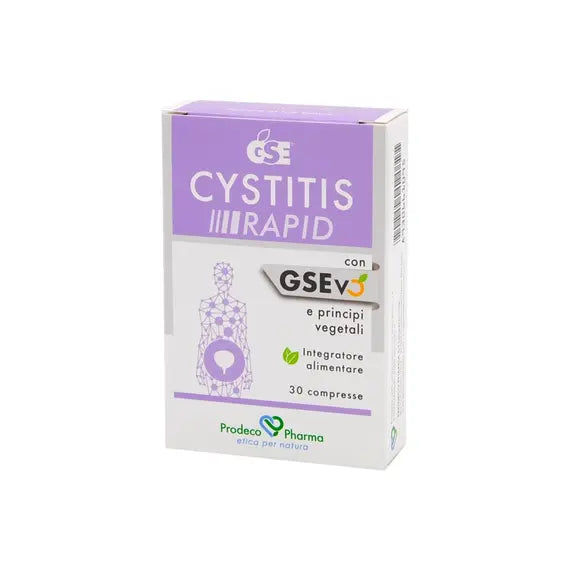 Gse Cystitis Rapid Integratore Contro la Cistite 30 Compresse | Acquista Online su Farmaclick