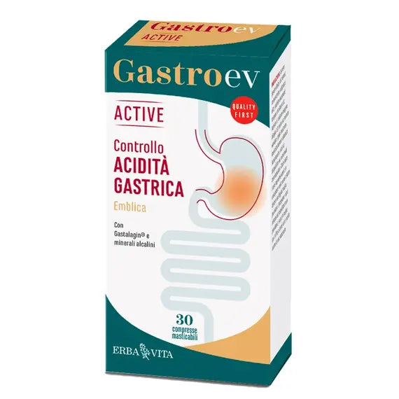 Gastro Ev Active 30 Compresse Masticabili | Acquista Online su Farmaclick
