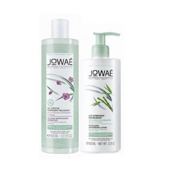 Jowae Gel Doccia Idratante Rilassante 400 Ml + Latte Idratante Rivitalizzante 400 Ml | Acquista Online su Farmaclick