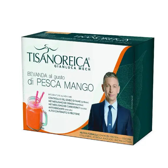 Gianluca Mech Tisanoreica Gusto Pesca e Mango 4 Bustine | Acquista Online su Farmaclick