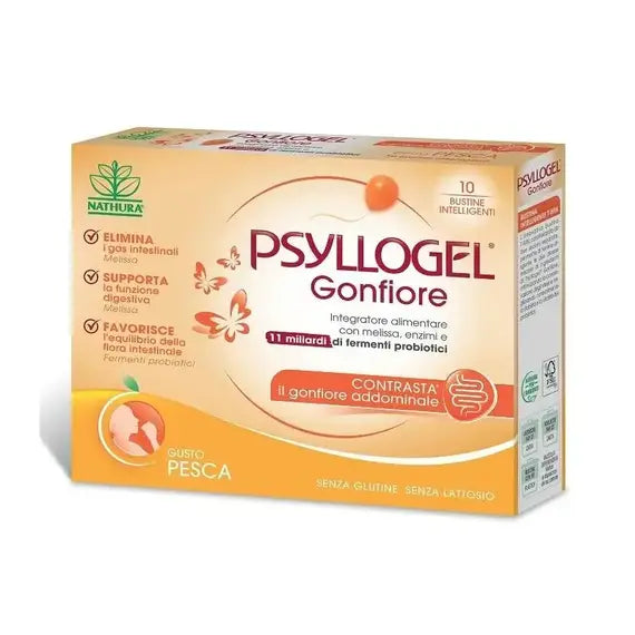 Psyllogel Gonfiore Giuliani 10 Bustine | Acquista Online su Farmaclick