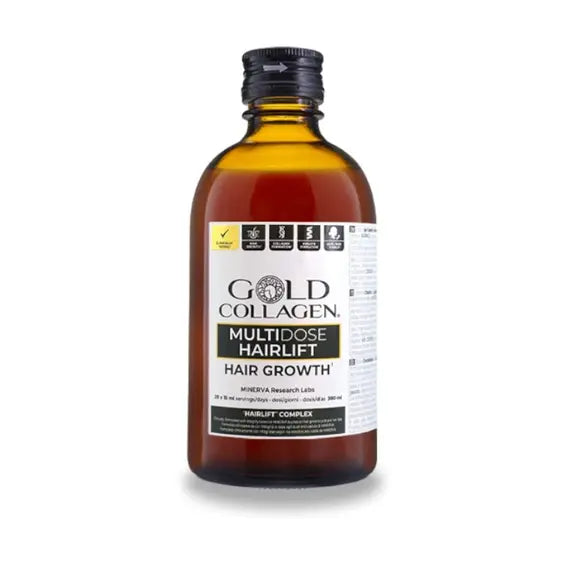 Gold Collagen Multidose Hairlift Integratore per la Crescita dei Capelli 300ml | Acquista Online su Farmaclick