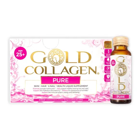 Gold Collagen Pure 25+ Integratore Liquido per Capelli Pelle e Unghie 10 Flaconcini | Acquista Online su Farmaclick