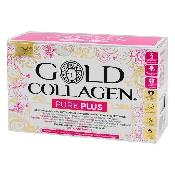 Gold Collagen Pure Plus Integratore Alimentare per la Pelle 10 Flaconcini da 50 Ml | Acquista Online su Farmaclick
