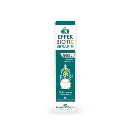 Gse Efferbiotic Rapid 20 Compresse | Acquista Online su Farmaclick